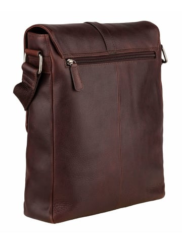 Burkely Umhängetasche für Damen in dunkel-braun