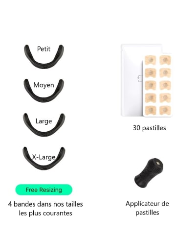 Paloma Beauties Anti-Schnarch-Nasenclip in Schwarz
