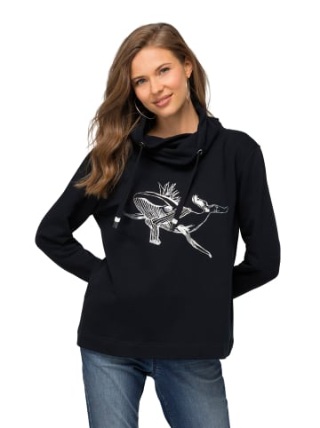 LAURASØN Sweatshirt in marine