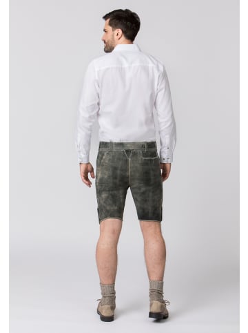 Stockerpoint Stockerpoint Trachtenlederhose Lee in grau gespeckt