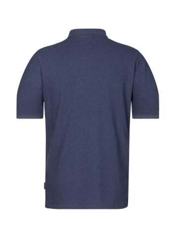 naketano Poloshirt Der Golfer Indigo Blue Melange