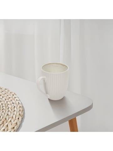 Siaki Collection Tasse für Kaffee oder Tee ESSENCE in Grau, (B) 9,5 x (H) 10,5 x (L) 9,5 cm