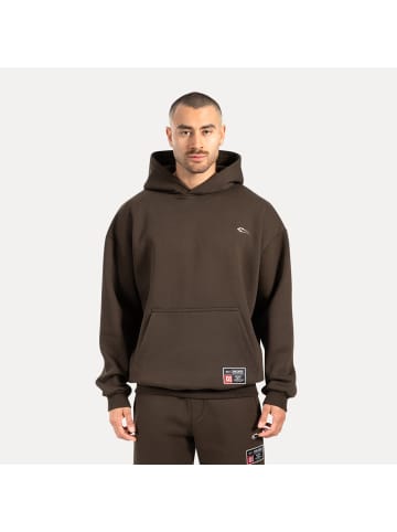 SMILODOX Hoodie Rayk in Braun