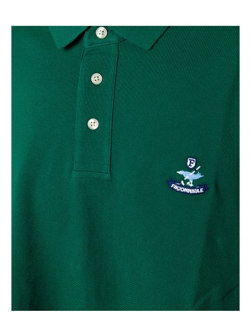Faconnable Polo in Grün