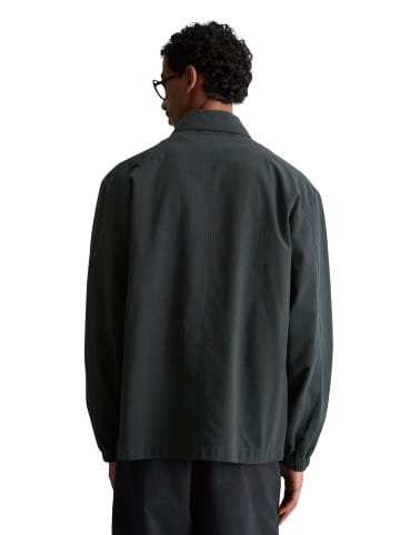 Marc O'Polo DENIM Seersucker-Overshirt in Peppercorn Grey