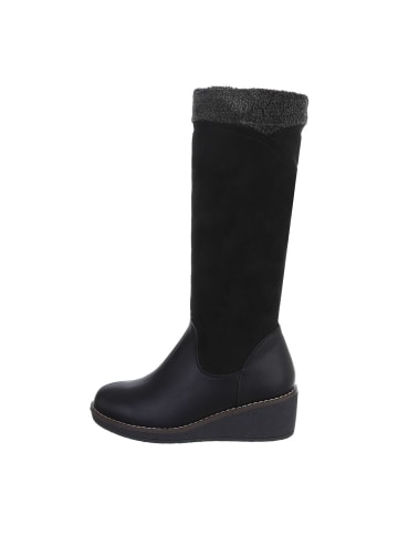 Ital-Design Stiefel in Schwarz