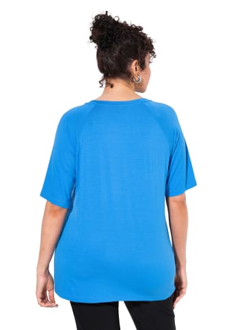 Ulla Popken Shirt in royalblau