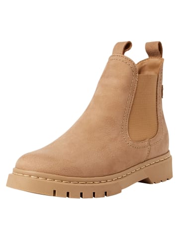 Tamaris Chelsea Boot in BEIGE NUBUC