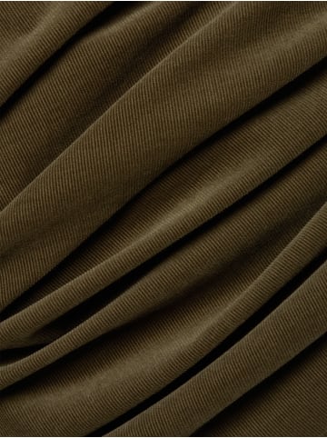 Marie Lund Cordbluse in oliv - 0040