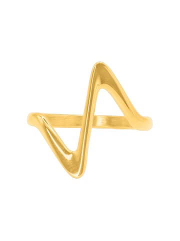 Steel_Art Fingerring Persi goldfarben in goldfarben