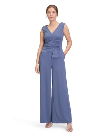 Vera Mont Jumpsuit mit weitem Bein in Tansanit Blue