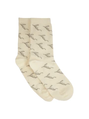 Kazar Socken & Beinstulpen in Creme