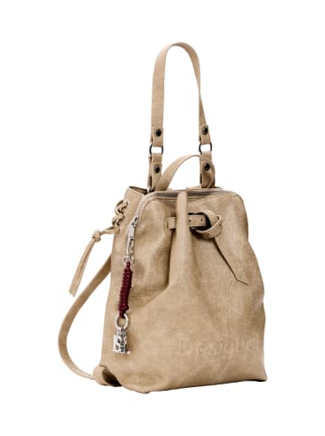 Desigual Rucksack 'Half Logo Luena' in beige