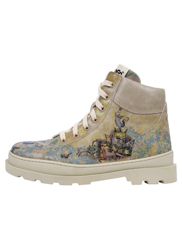 Dogo Adriana Boots Cat Person in Blau