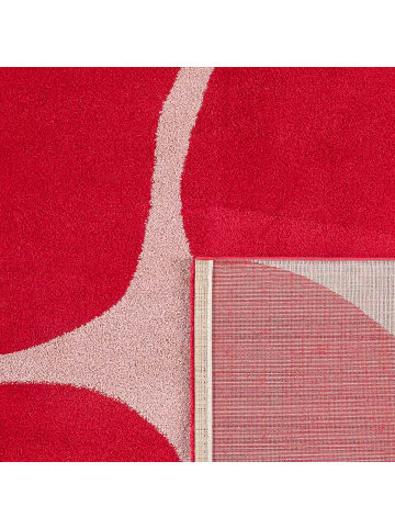 NAZARRUGS Teppich Groovy in Rot