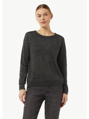 comma CI Strickpullover langarm in Schwarz