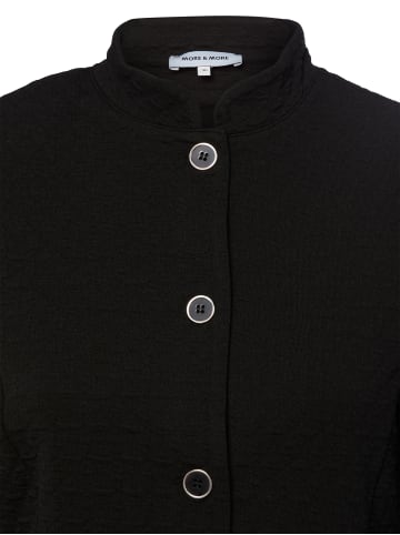 More & More Sweatjacke in schwarz - 0001