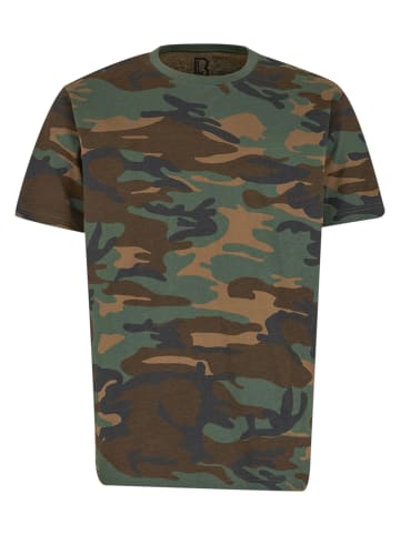 Brandit T-Shirt in woodland