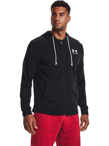 Under Armour Sweatjacke "Rival" in Schwarz