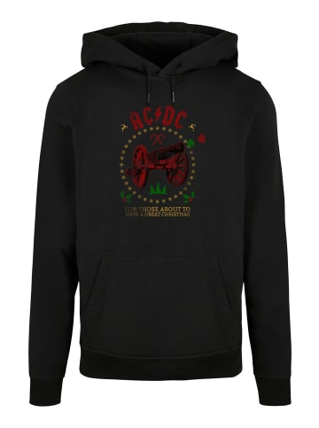 F4NT4STIC Basic Hoodie ACDC Christmas Weihnachten For Those in schwarz