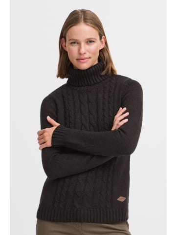 Oxmo Rollkragenpullover OXCATHY in Schwarz