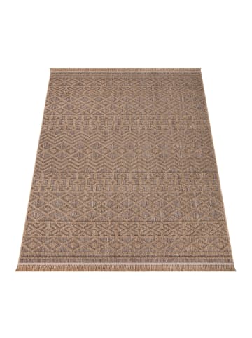 KADIMA DESIGN Outdoor Teppich Natur Balkon, Terrasse in Beige