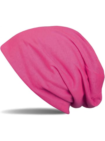 styleBREAKER Beanie Mütze in Neonpink