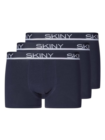 Skiny Boxershort 3er Pack in Marine