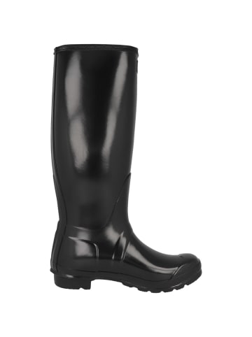 Hunter Gummistiefel Original Tall Gloss Boot in schwarz