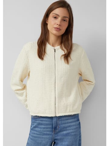 s.Oliver Sweatshirt Jacke in 8000_helles beige