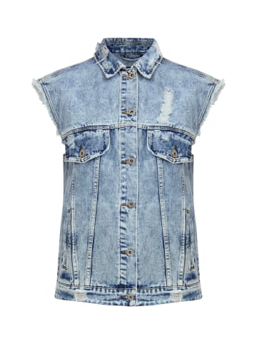 Finn Flare Jeansweste Basic in light blue
