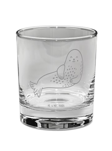 Mr. & Mrs. Panda Tumbler Robbe Lachen ohne Spruch in Transparent