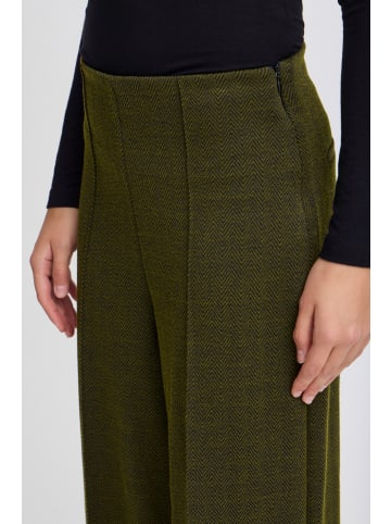 ICHI Casual IHKATE Regular fit in Black/Lizard Herringbone