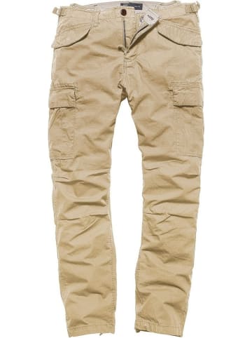 Vintage Industries Cargohose in Beige