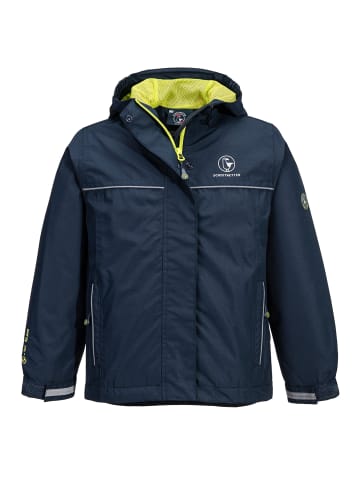 SCHIETWETTER Kinder Funktionsjacke "Mika", Regenjacke, in navy