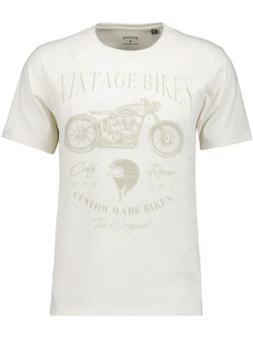 Ragman Rundhals T-Shirt für Herren in uni