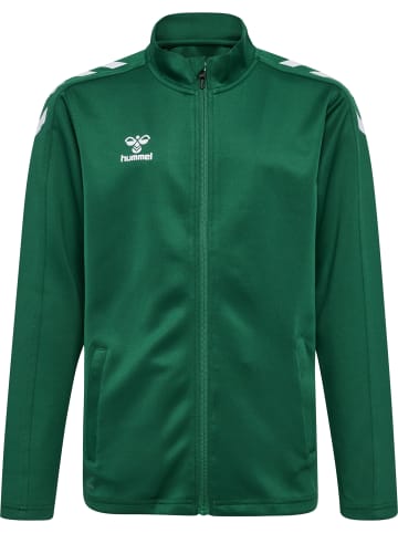 Hummel Hummel Zip Jacke Hmlcore Multisport Unisex Kinder Atmungsaktiv Feuchtigkeitsabsorbierenden in EVERGREEN