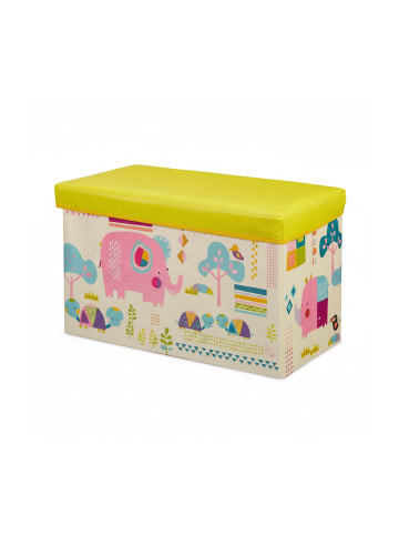 relaxdays Sitzbox Tiere - 50 l