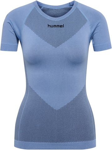 Hummel T-Shirt Hummel First Damen in BEL AIR BLUE