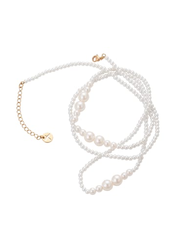 NAEMI Women Necklace in Rose Gold White