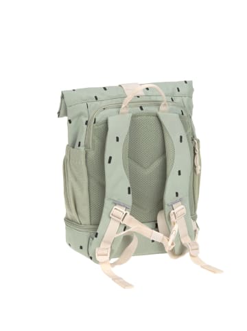 Lässig Lässig Kinderrucksack - Mini Rolltop Backpack Happy Prints light olive