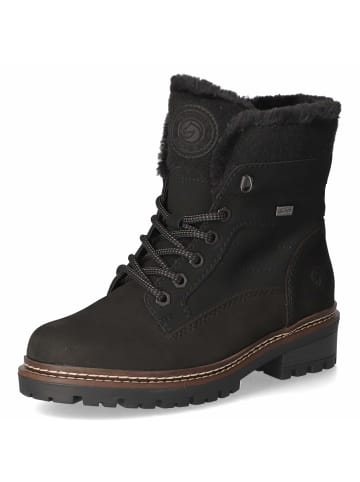 remonte Schnürstiefel in schwarz
