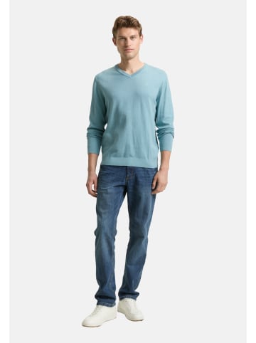 Tom Tailor Pullover in hellblau-meliert