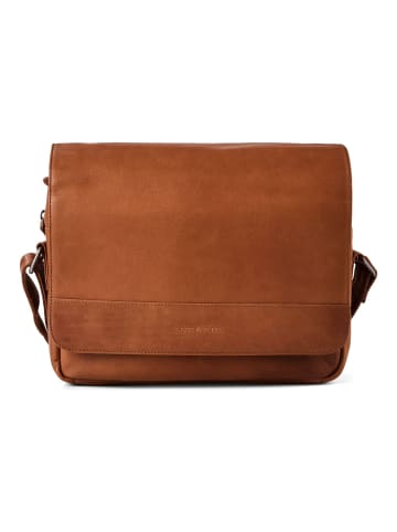 Greenburry Fiorentina Umhängetasche Leder 33 cm tan