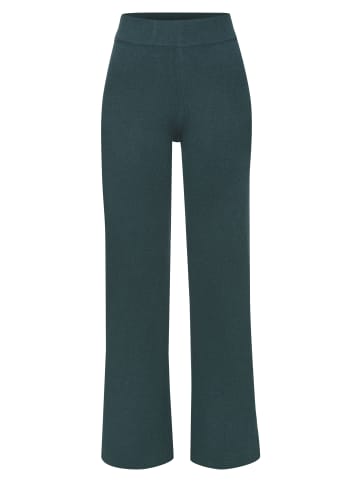 ELBSAND Strickhose in petrol