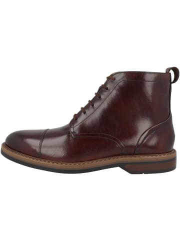 Clarks Schnürboots Aldwin Cap in braun