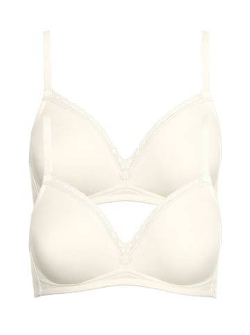 Lisca 2er Pack Soft BH in cream