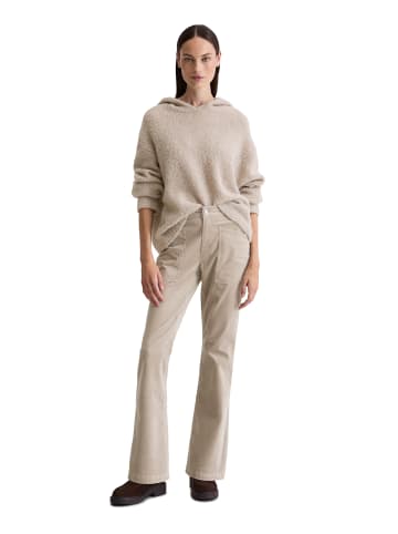 Marc O'Polo Bouclé-Hoodie loose in chalky mauve melange