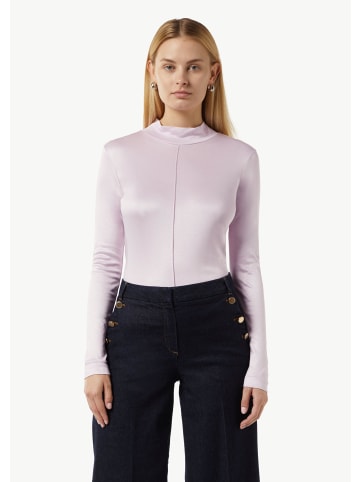 comma T-Shirt langarm in Lila