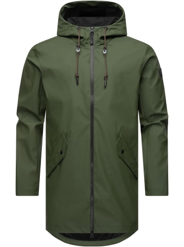 ragwear Regenmantel Sanwoy in Dark Olive